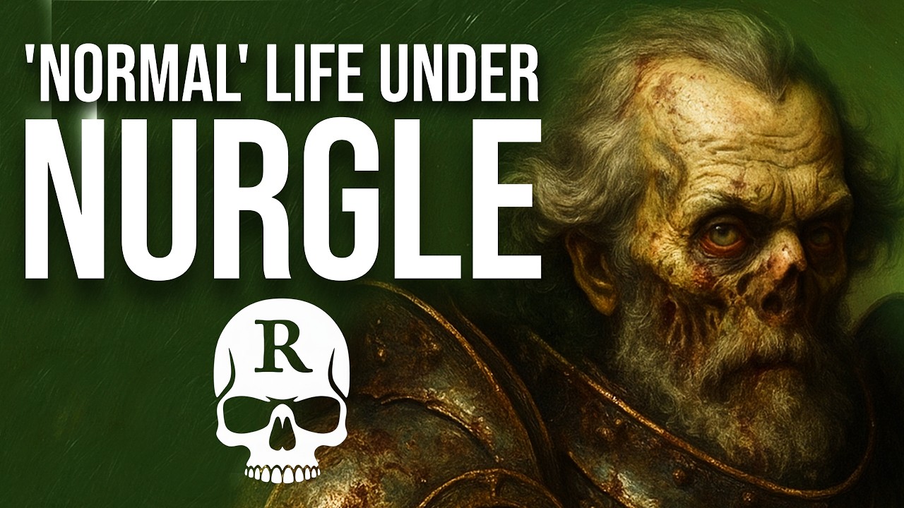 Warhammer 40k Lore: Life under Nurgle | Life on Chaos Worlds Horror Story (Unofficial Audio)