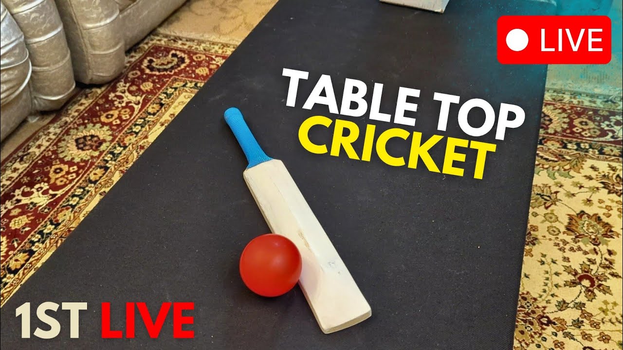Off Yorker is LIVE! Table Top Cricket 2 Innings Test Match | Off Yorker 