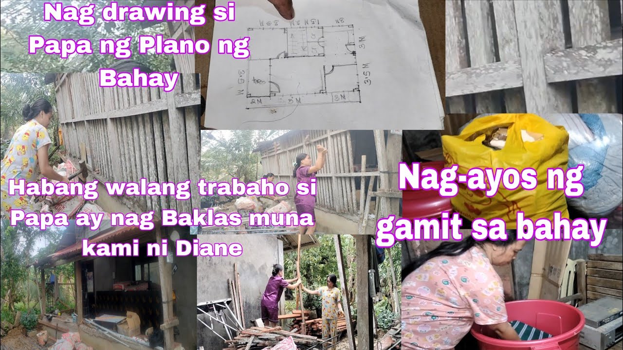 Tinulongan ako ni Diane mag Baklas+ Nag-ayos ng mga Gamit sa Bahay Vlog#701
