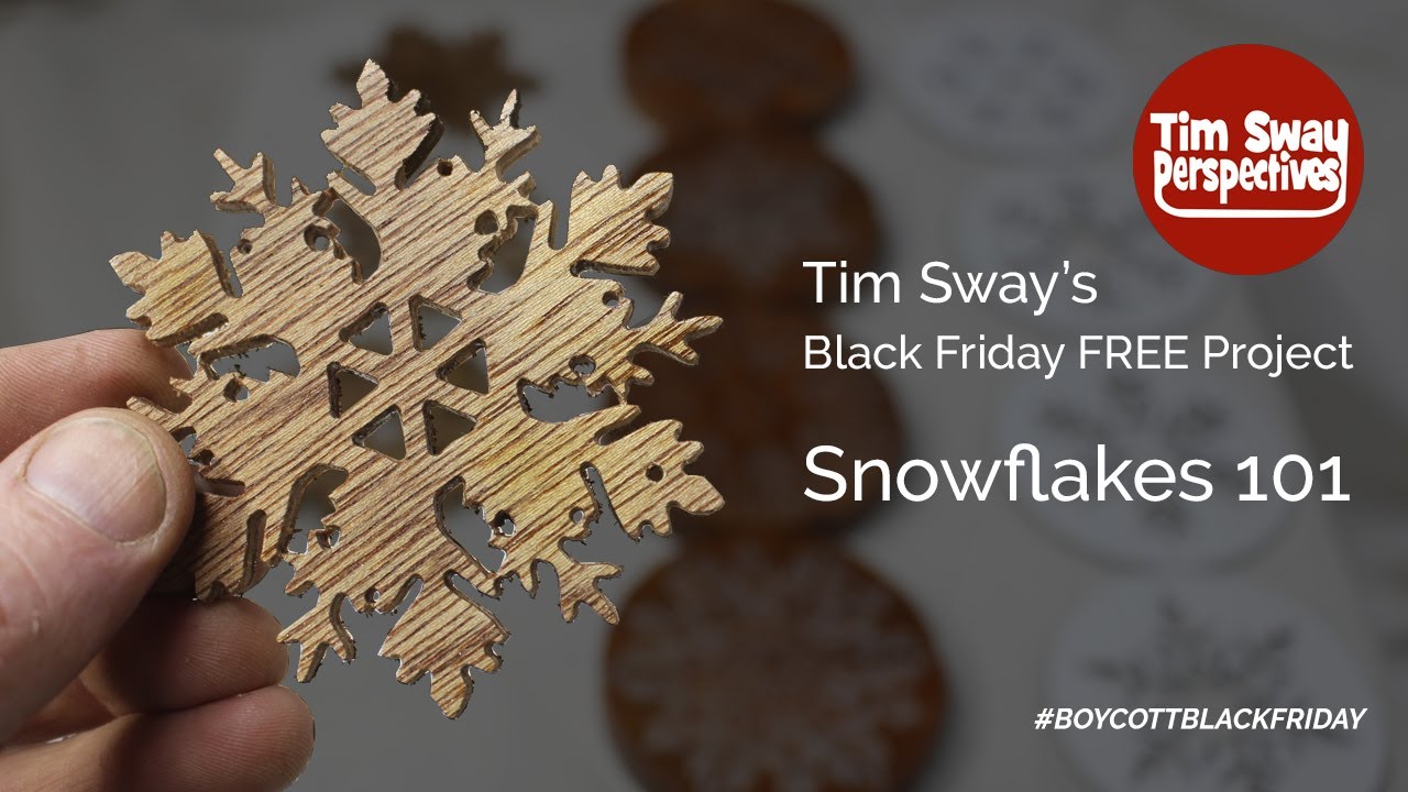 Snowflakes 101 | In the Labs with Tim Sway | Vectric FREE CNC Projects