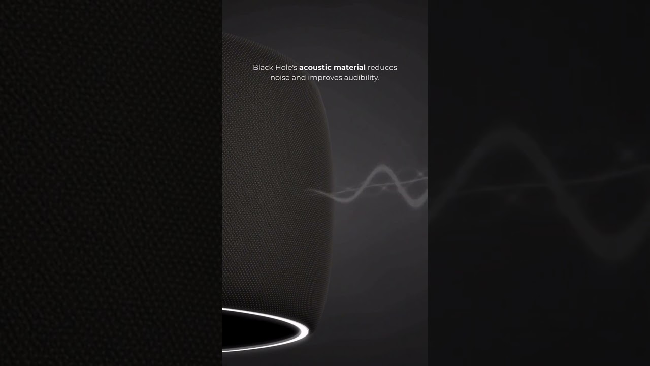 Bluetooth Sound System in Black Hole by Intra lighting | #shorts