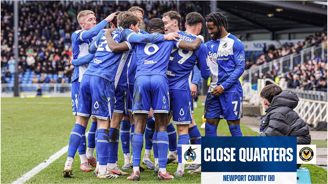 Close Quarters | Akhamrich & Cavegn fire Rovers to derby victory over Newport!