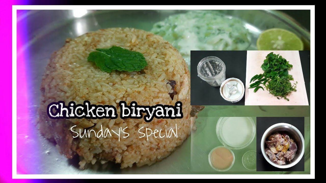 Simple chicken biryani followed by easy steps| Chicken biryani recipe| How to make chicken biryani|