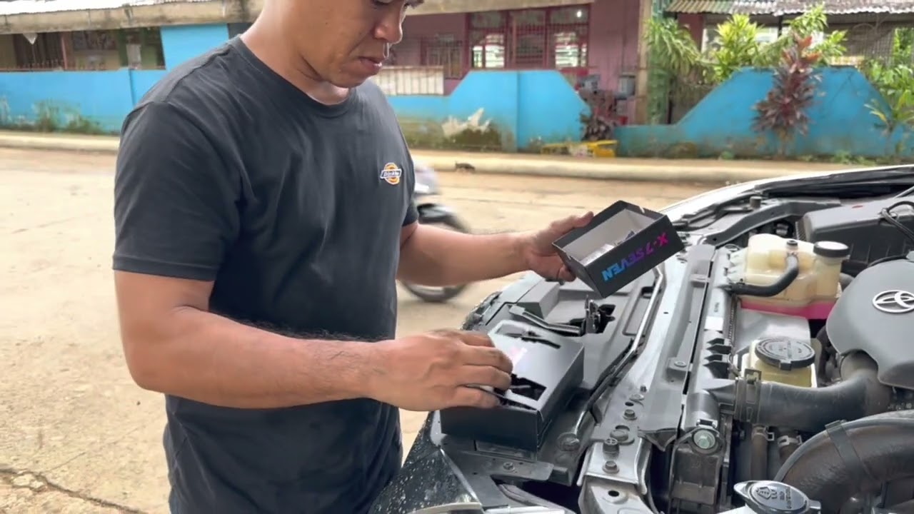 Unboxing and DIY installation of X7Seven Kronos series Headlight on Toyota Fortuner