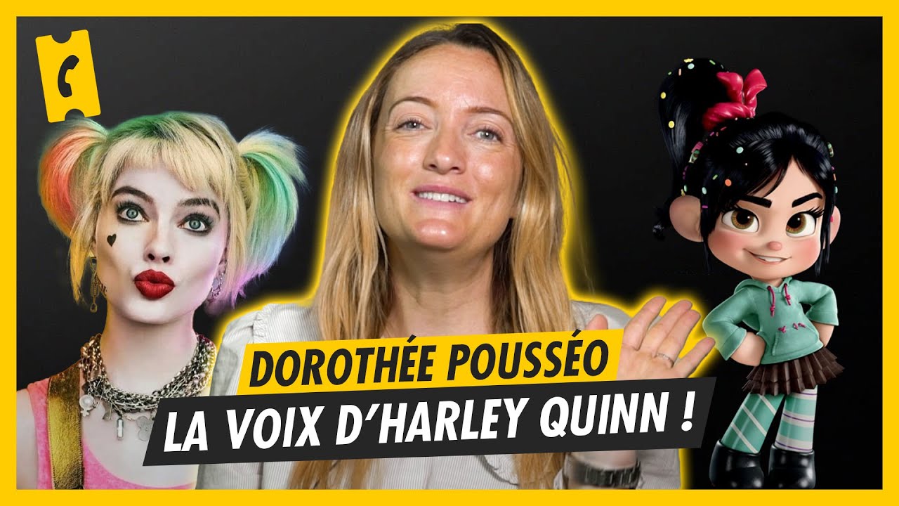 La voix d'Harley Quinn, c'est elle ! - Dorothée Pousséo
