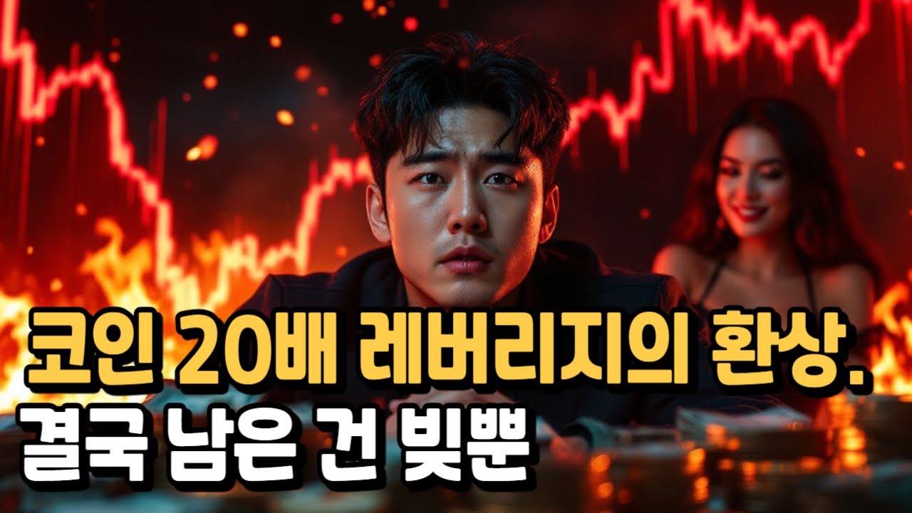 코인 20배 레버리지의 환상.. 결국 남은 건 빚뿐