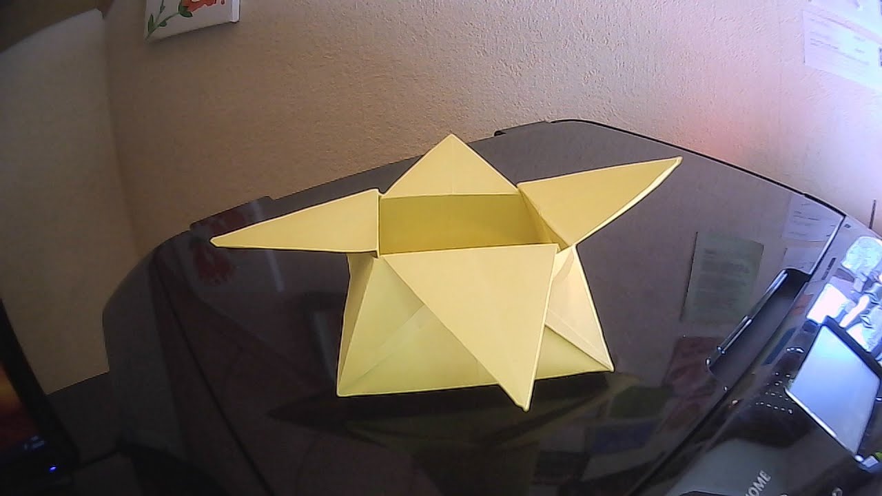 Origami-Sternschachtel