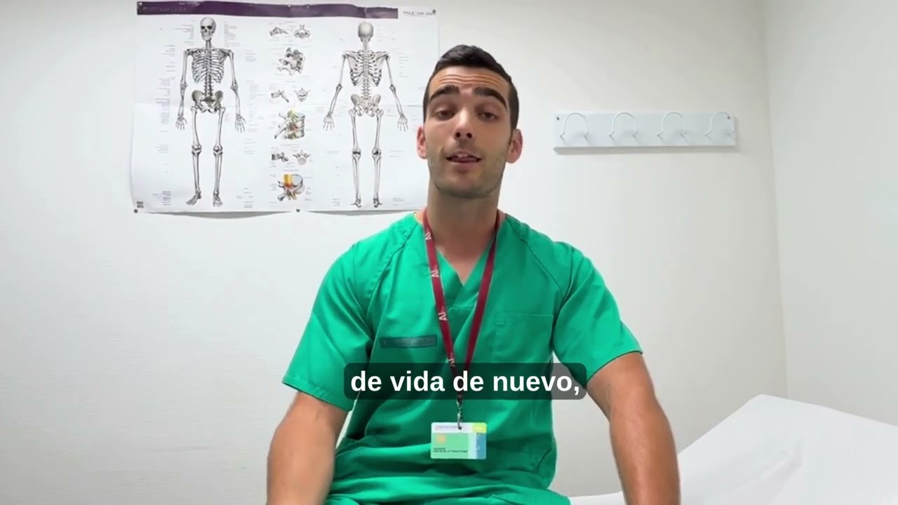 Dr. Carlos de la Torre. Traumatólogo del Departamento de salud de La ribera