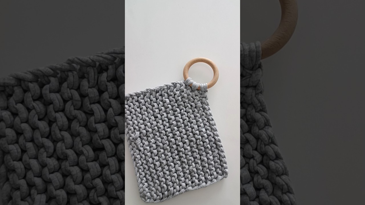 Penye İpten Kolay Nihale Yapımı🧶 Hızlı Ve Pratik &Ouml;rg&uuml; Fikirleri. #shorts #penyeip #&ouml;rg&uuml;nihale #diy