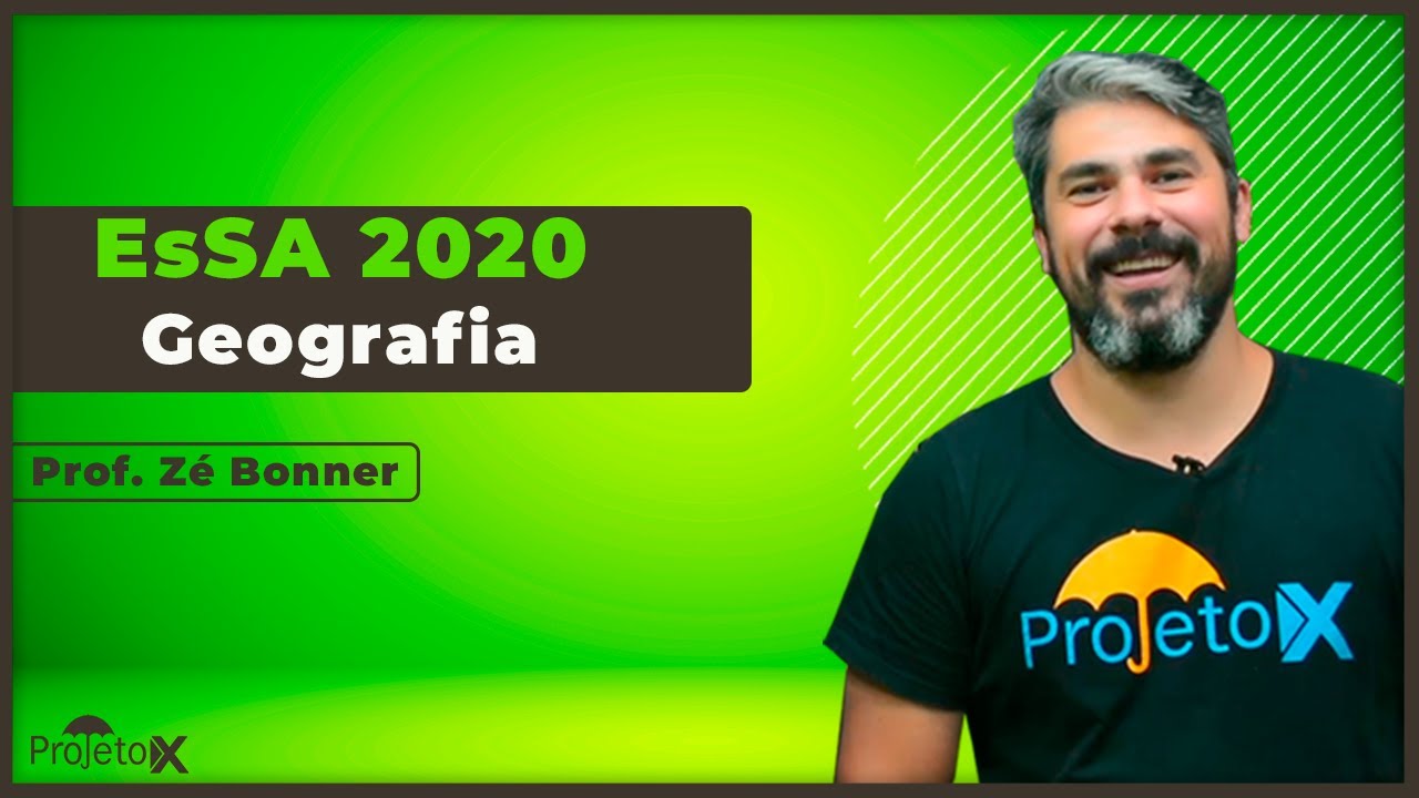 EsSA 2020 - Prova Resolvida - Geografia