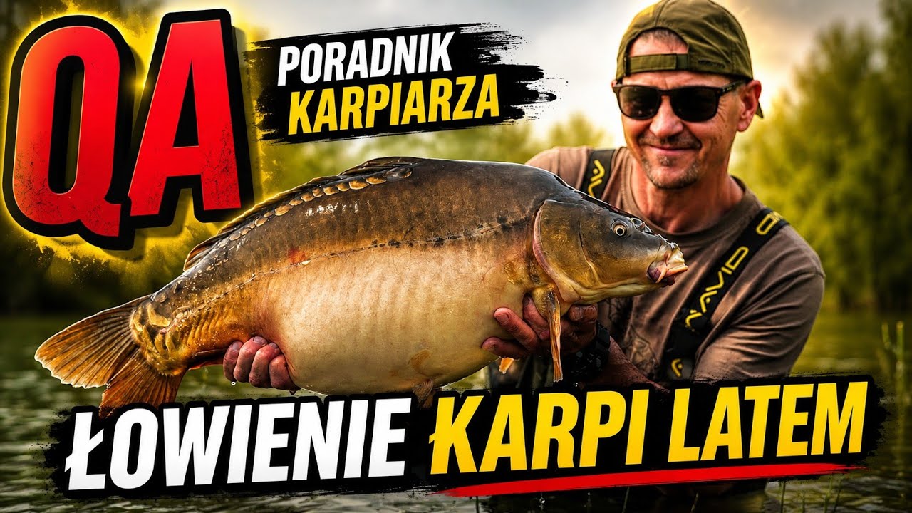 QA  #35 - Łowienie karpi latem- nęcenie , przynęty , strategia