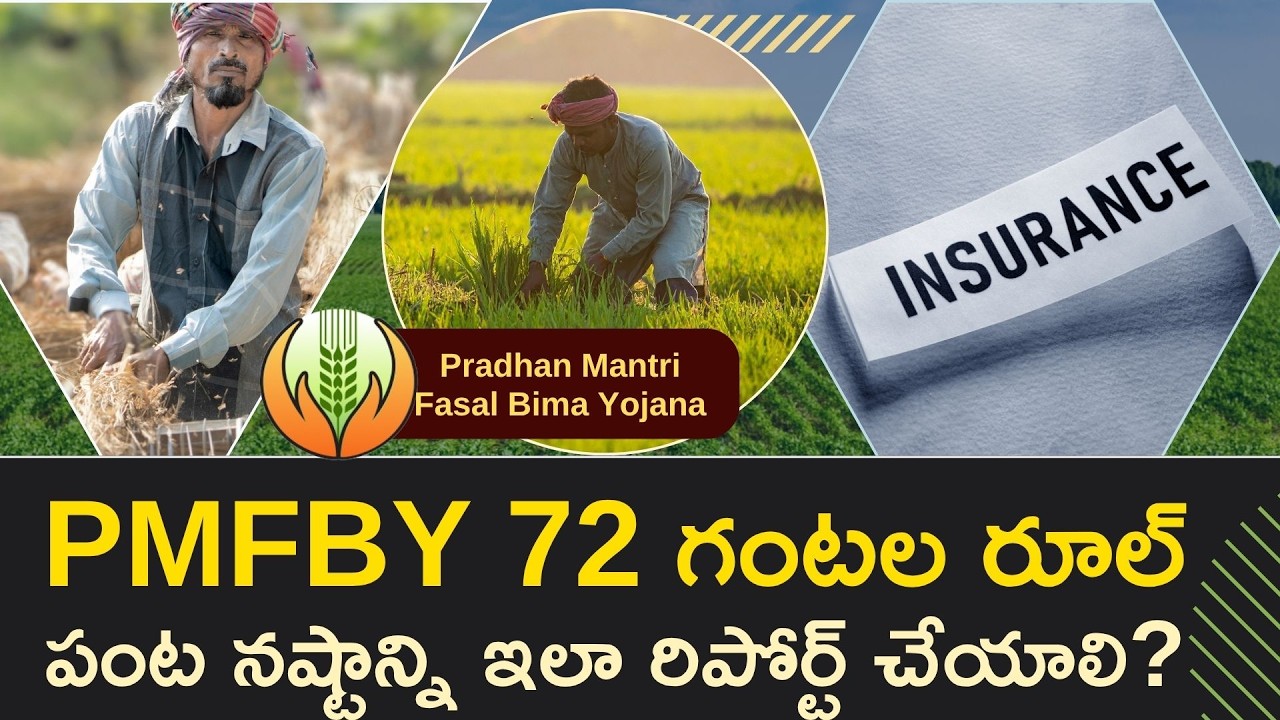 Farmers Report Crop Damage Within 72 Hours Under PMFBY Crop Insurance Rules