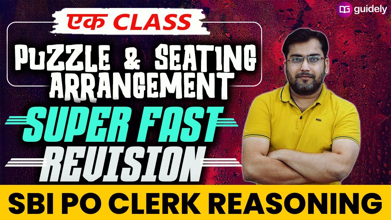 SBI PO/Clerk 2025: Puzzle और Seating Arrangement की आसान ट्रिक्स | Reasoning by Rohit Sir