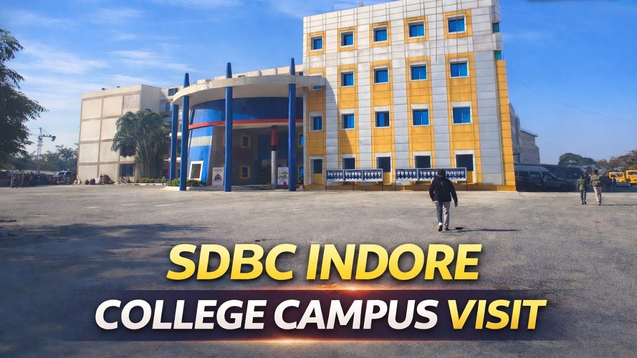 Inside SDBC Indore 🎓 | Complete Campus Visit | Placement Vlog Part 3