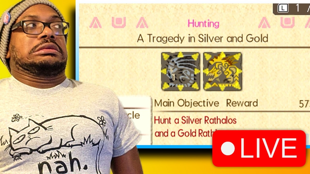 Doing The Most Toxic Monster Hunter Quest LIVE - MHGU
