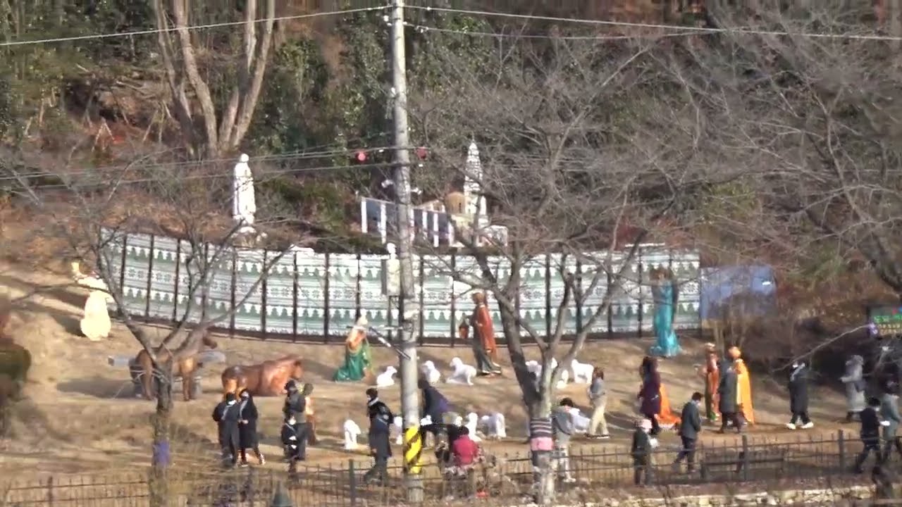 천주교 행사...a Catholic ceremony...... North Jeolla Province( 전라북도 全羅北道 ) . Jeonju . KOREA