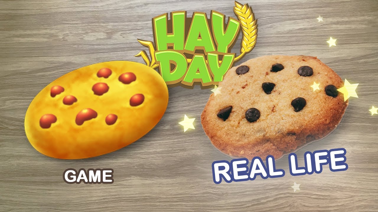 Hay Day - How to make Cookie from Hay Day in REAL LIFE