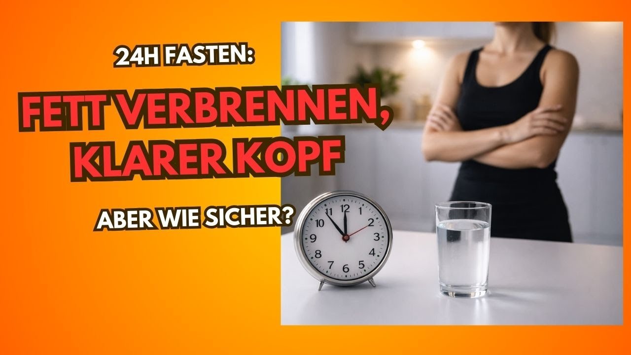 24h Fasten   Fett verbrennen, klarer Kopf – aber wie sicher?