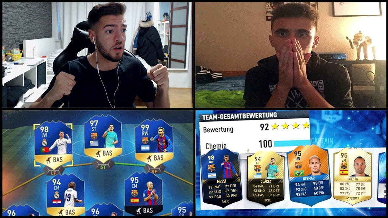 HEFTIGES 194 FUT DRAFT BATTLE vs kleinen COUSIN! 🔥😎 FIFA 17 ULTIMATE TEAM