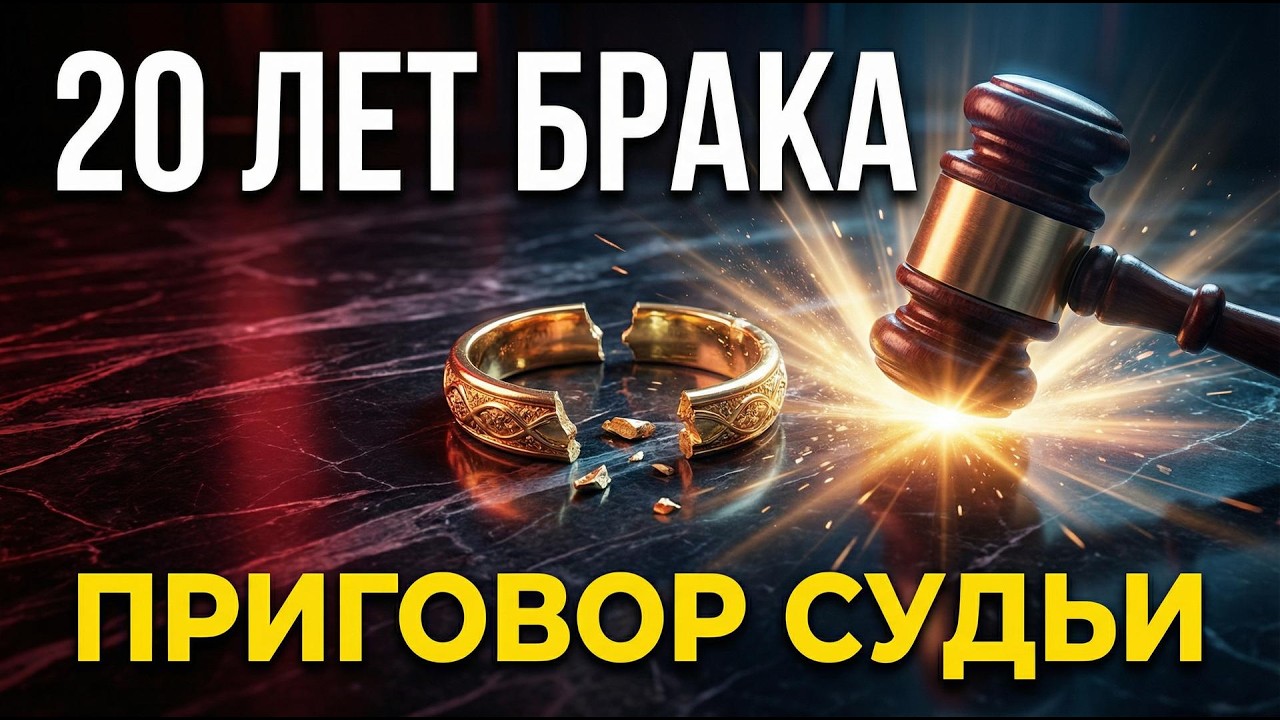 «20 лет вместе, и вдруг развод — слова судьи довели всех до слёз»