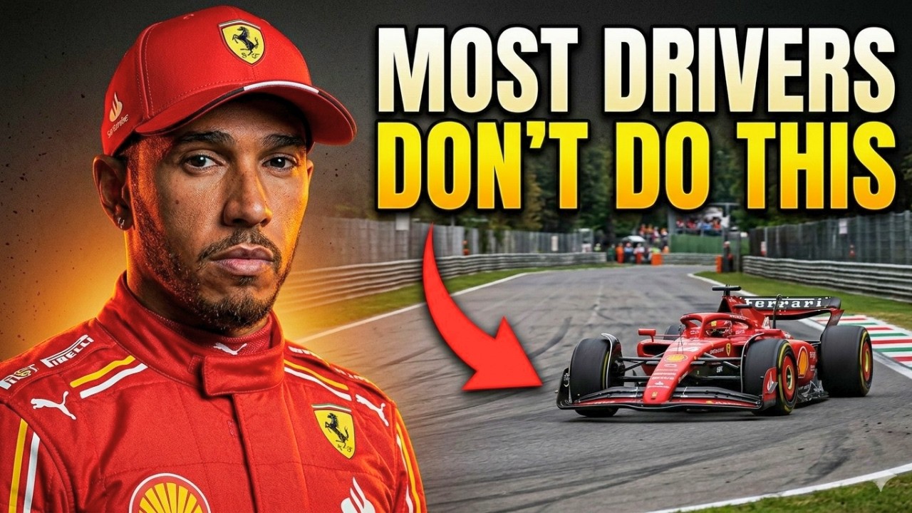 Lewis Hamilton Does One Small Thing Before Every Corner… And It Makes Him Faster