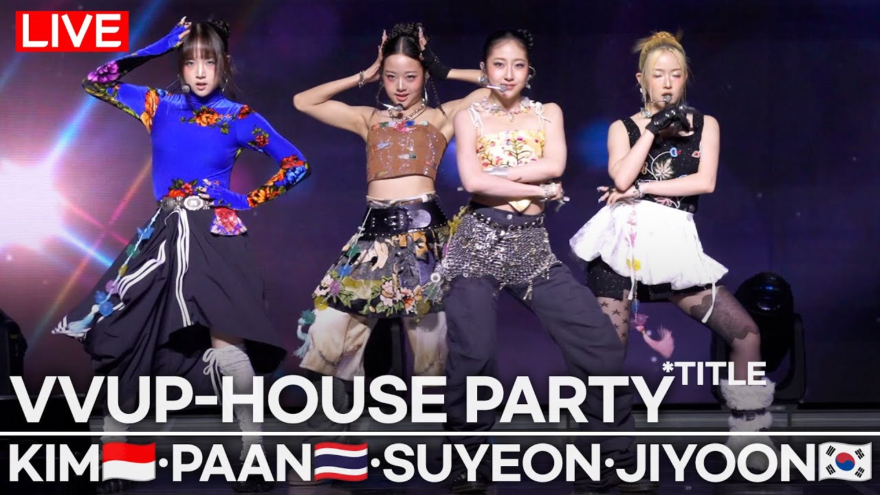 [LIVE] VVUP- House Party | Rebranding 1st Showcase | Kim·Paan·Suyeon·Jiyoon