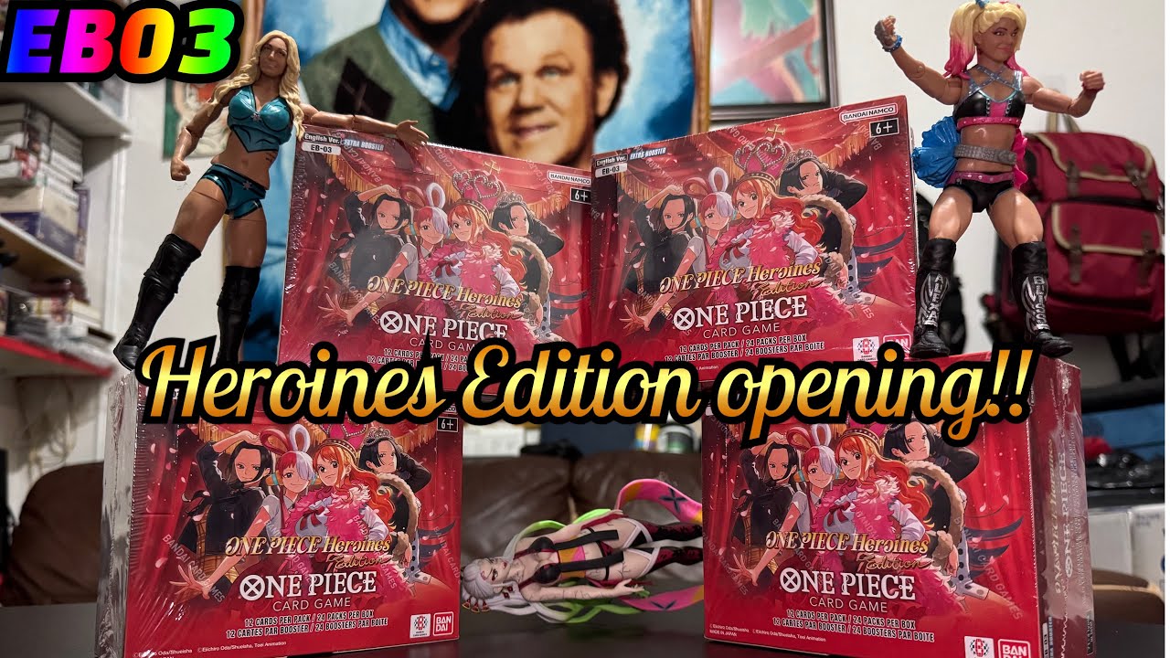 One Piece Heroins Edition Box Openings!! EB03 iIs Here