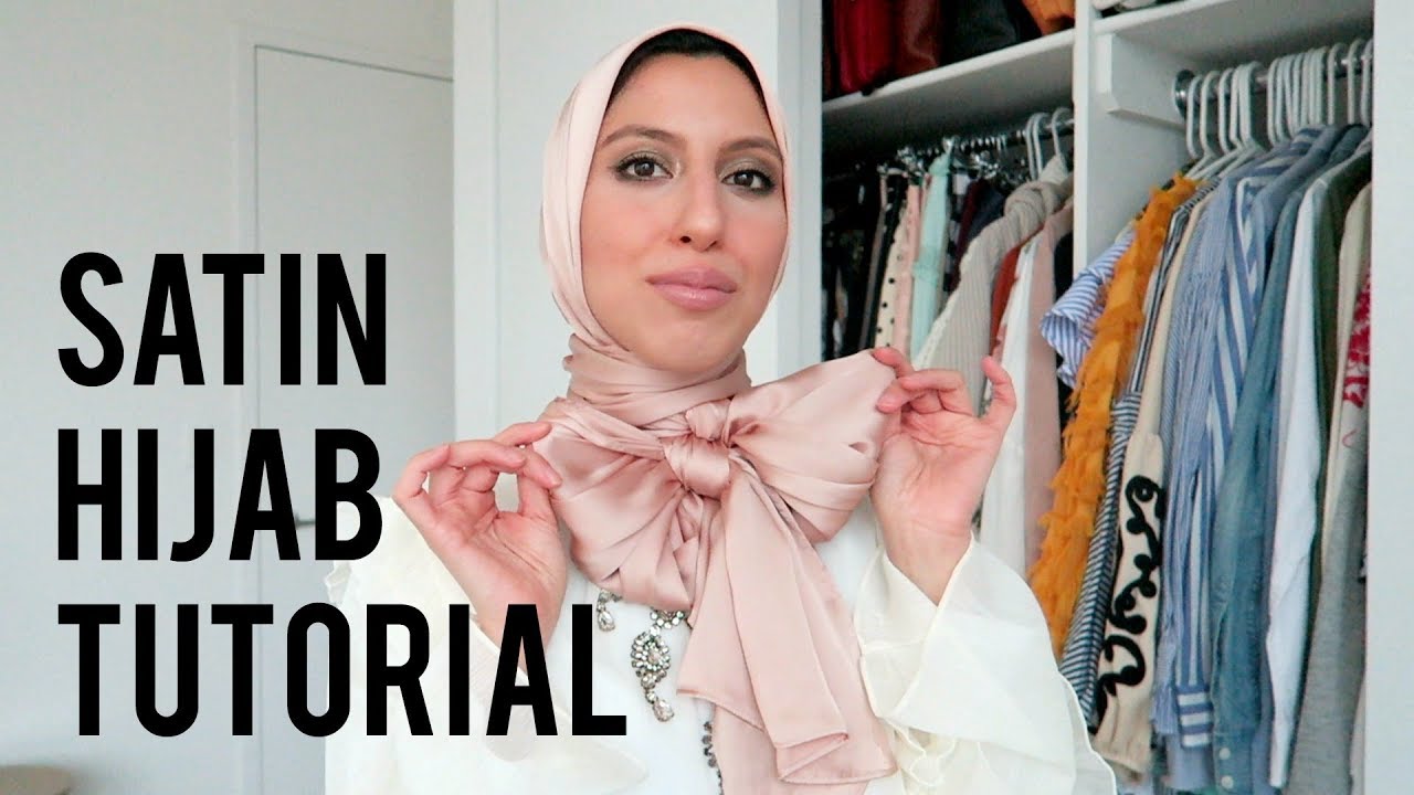 How To Wear Satin Hijabs