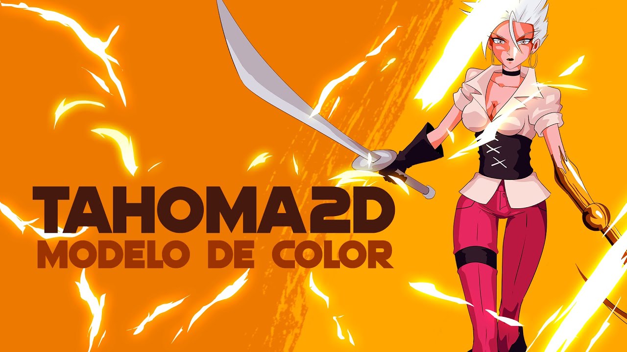 TAHOMA 2D - Modelo de color