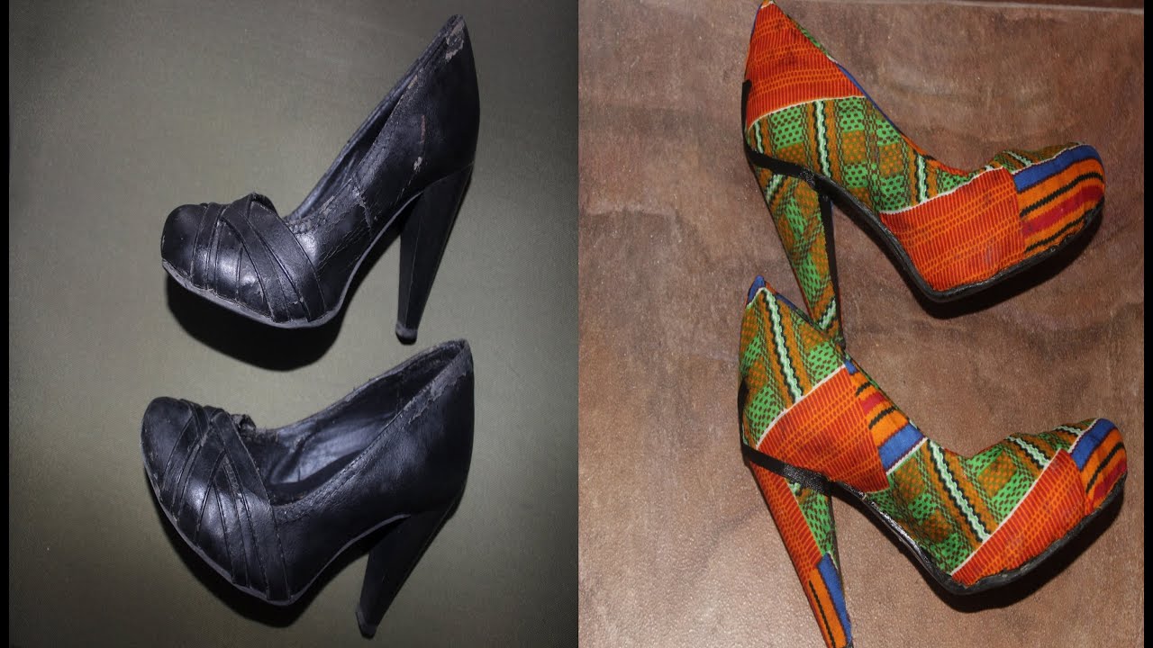 How To Revamp Shoes With Fabric