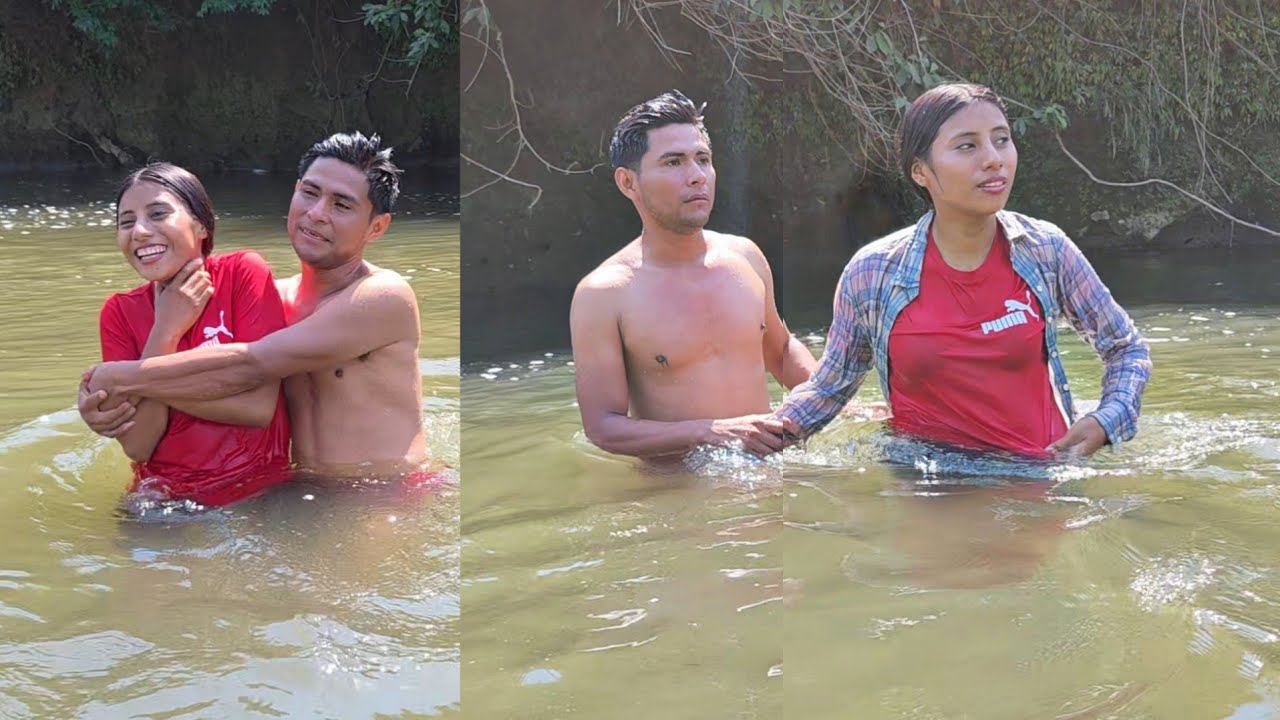 Marta Llego al rio Con el grupo, Norma y Abe se Asustaron