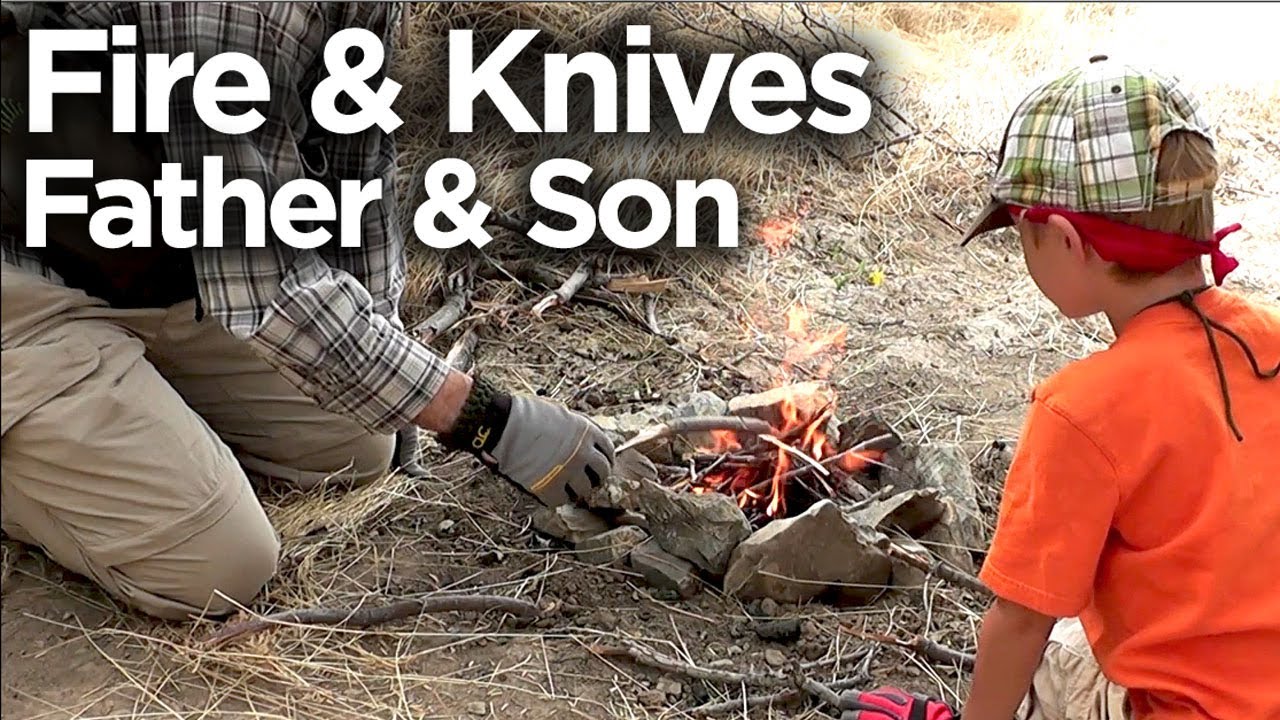Fire & Knives. Father & Son: TheLateBoyScout & HawkEyes Part 2