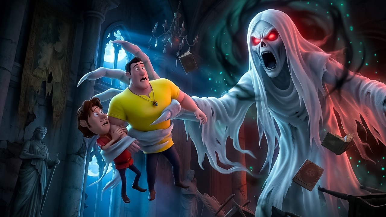 गुरु भोले भूतिया महल में फँस गए | Moral Stories | Hindi Children Story | बच्चों की कहानियाँ | Videos