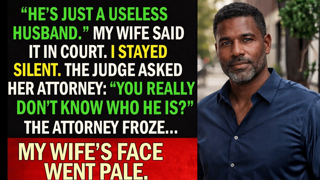 In Court, My Wife Called Me A Useless Husband — Until The Judge Asked One Question | Revenge Stories