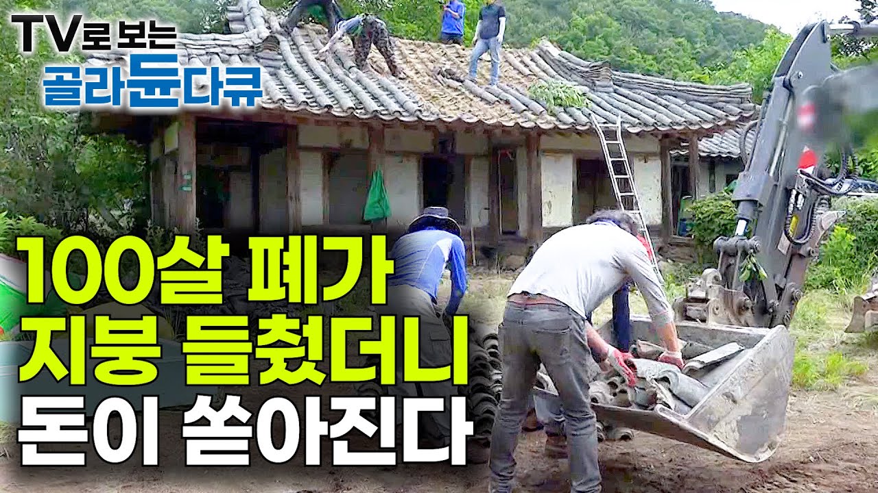 절대 그냥 부수면 안된다. 100년 된 폐가 해체했다가 오히려 돈 벌어간 이유｜시골집 전통 창호｜극한직업｜#골라듄다큐
