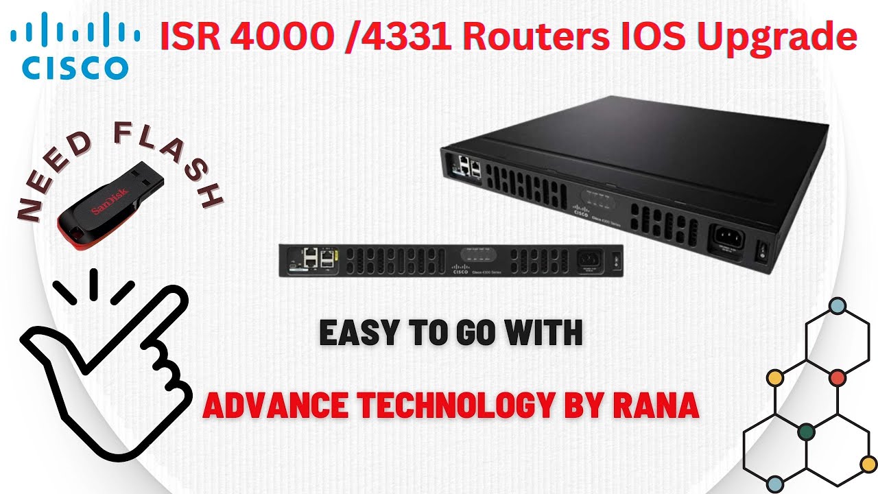 Firmware Upgrade for Cisco ISR 4000 Series / 4331 Router | Simple to Perform upgrade😎👍😎