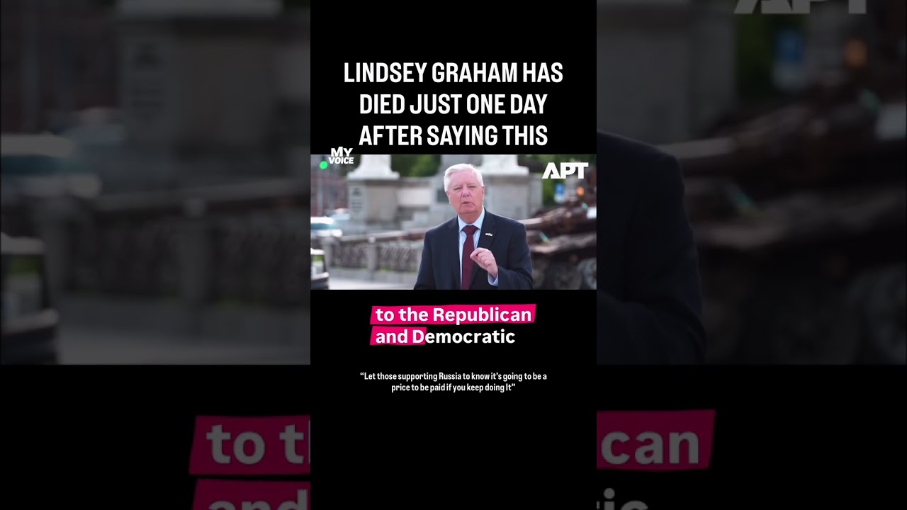 Lindsey Graham's Final Warning To Russia Goes Viral! 😳🇺🇸 #LindseyGraham #Russia #Politics
