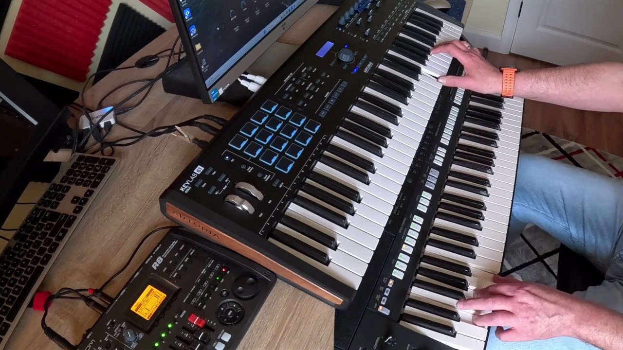 Garden - Donkey AdamL. - Arturia MKII 61/ Yamaha PSR S775