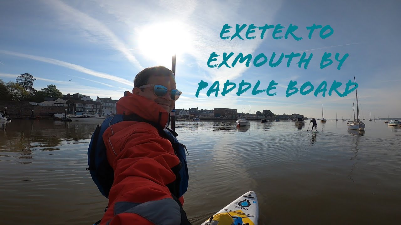 Paddleboarding from Exeter to Exmouth