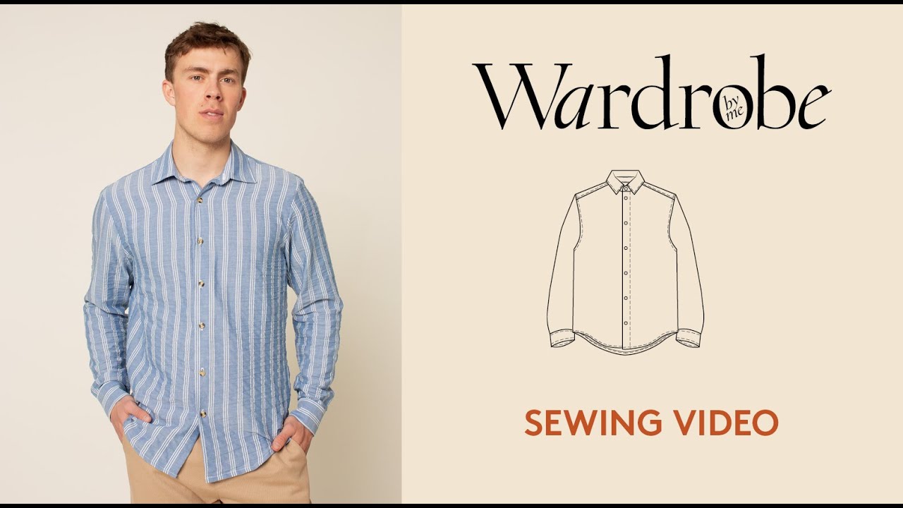 How to sew a Shirt| Sewing Tutorial | Wardrobe By Me
