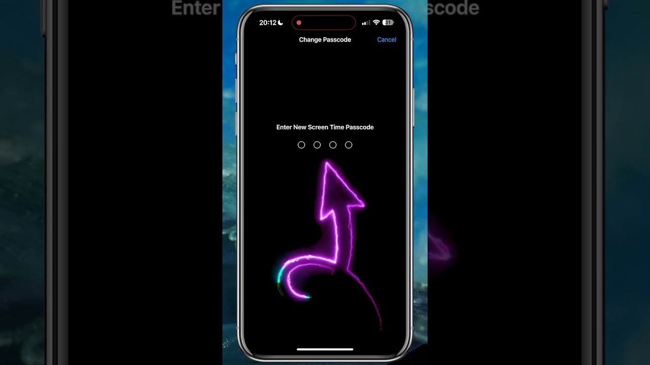 Change Screen Time Passcode on iPhone &ndash; Step-by-Step Tutorial (No App Needed!) #SummerOnShorts