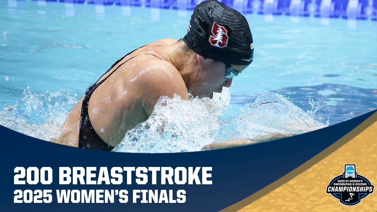 Women's 200 breaststroke | 2025 NCAA swimming championships
