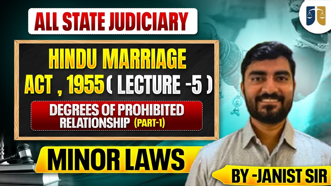 Section 5 Explained | Valid, Void & Voidable Marriage | Hindu Marriage Act | Lec. 5