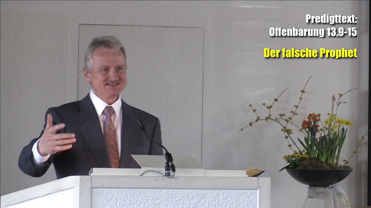 Jakob Tscharntke: Offenbarung 13,9-15 - Der falsche Prophet