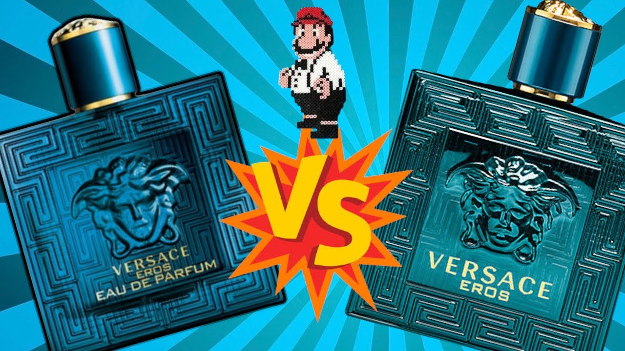 Versace Eros Eau De Toilette VS Versace Eros Eau De Parfum