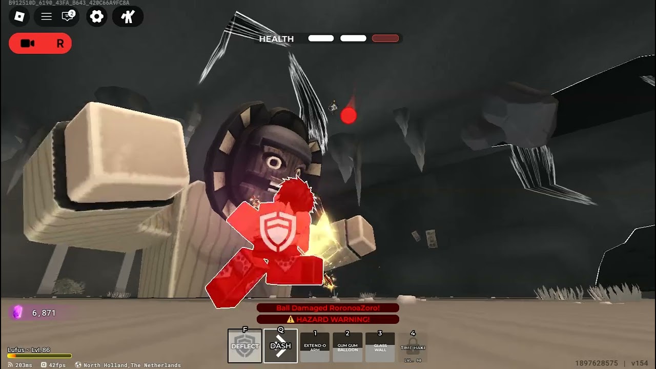 Showing off the new bow in Death Ball