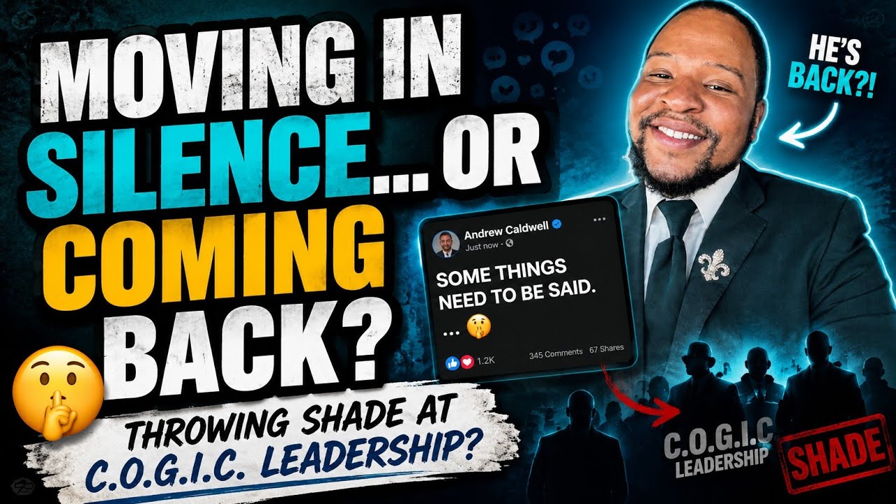 Andrew Caldwell LIVE From Lee’s Chicken COGIC Leaders Catching Strays While He “Moves In Silence” 👀