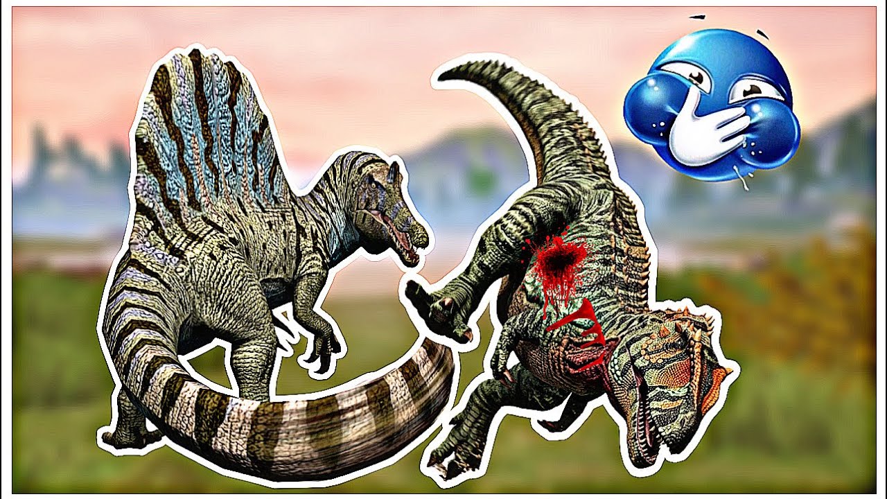 🌟SPINOSAURUS FIGHTING EVERYONE (THE CURSED ISLE)