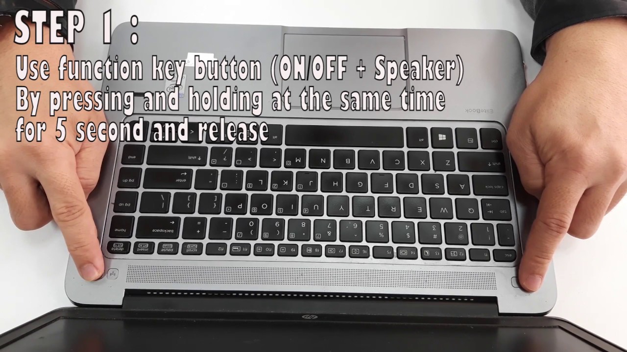 3 STEPS : LAPTOP UNABLE TO TURNING On BUTTON BLINKING | HP ELITEBOOK FOLIO 1040