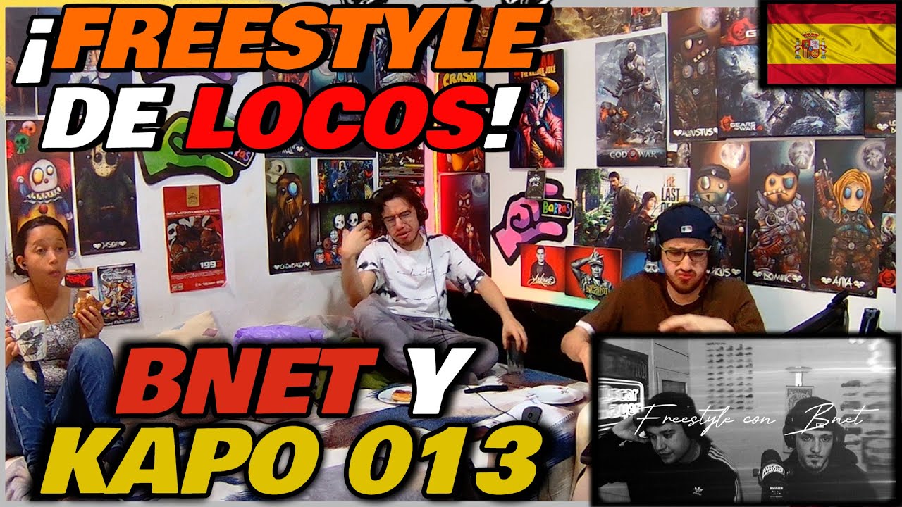 🔴¡FREESTYLE DE LOCOS! COLOMBIANOS REACCIONAN a BNET y KAPO 013 FREESTYLE 2025